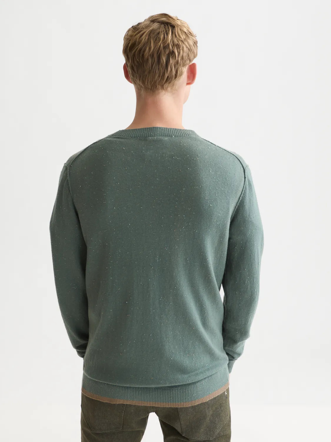 Neps Wool-Blend Regular-Fit Pullover
