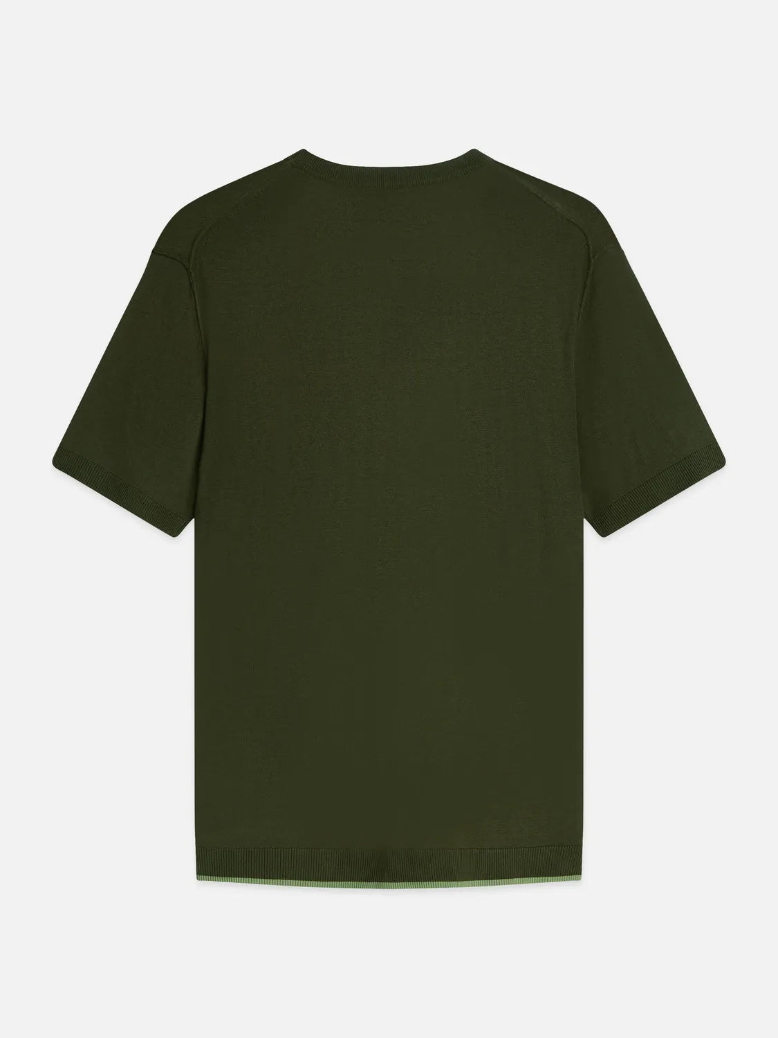 Knitted Wool-Blend Relaxed-Fit T-Shirt