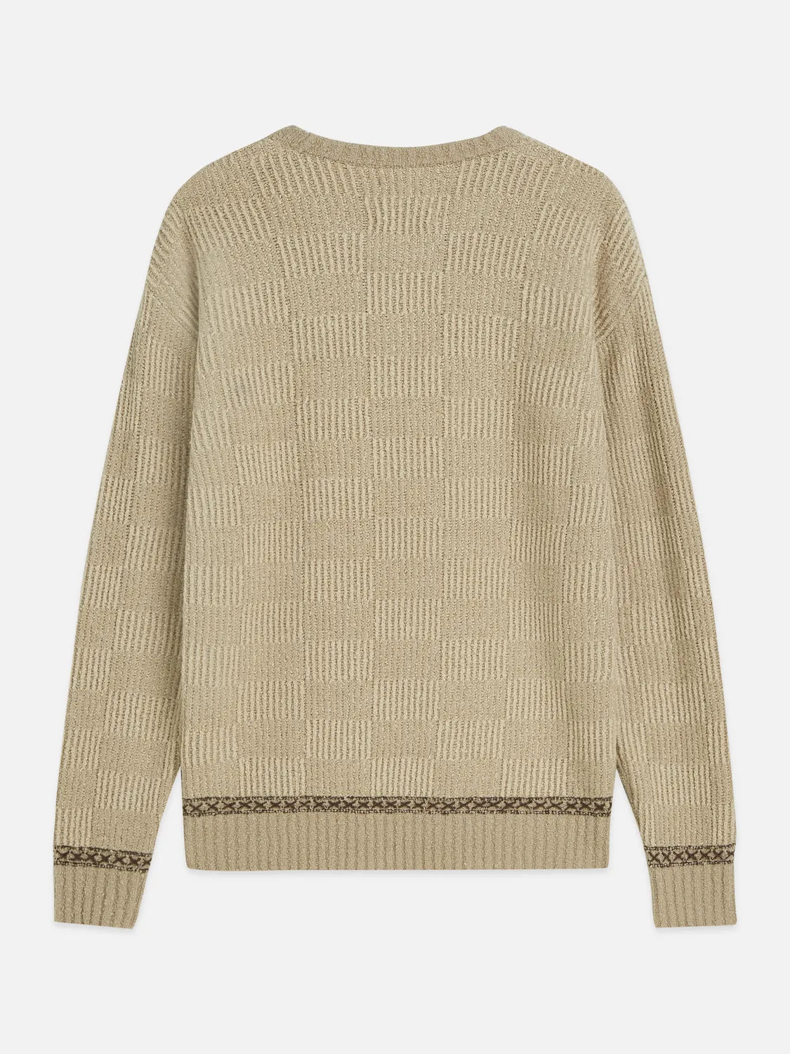 Chenille Structured Extra Dropped Shoulder Pullover