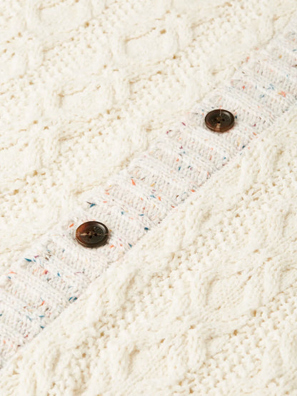 Multi-Yarn Loose-Fit Cardigan