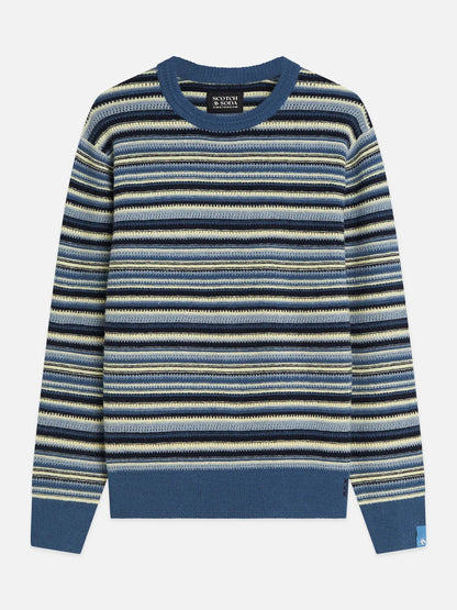 Soft Knit Stripe Regular-Fit Pullover