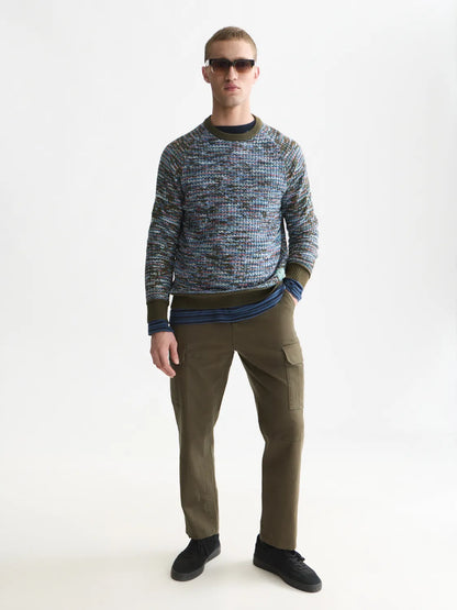 Jacquard Relaxed-Fit Pullover