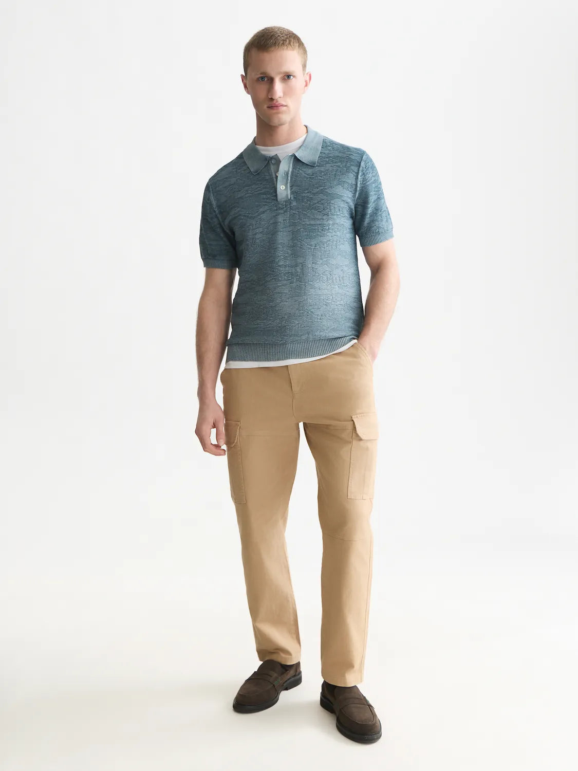 Structured Regular-Fit Polo