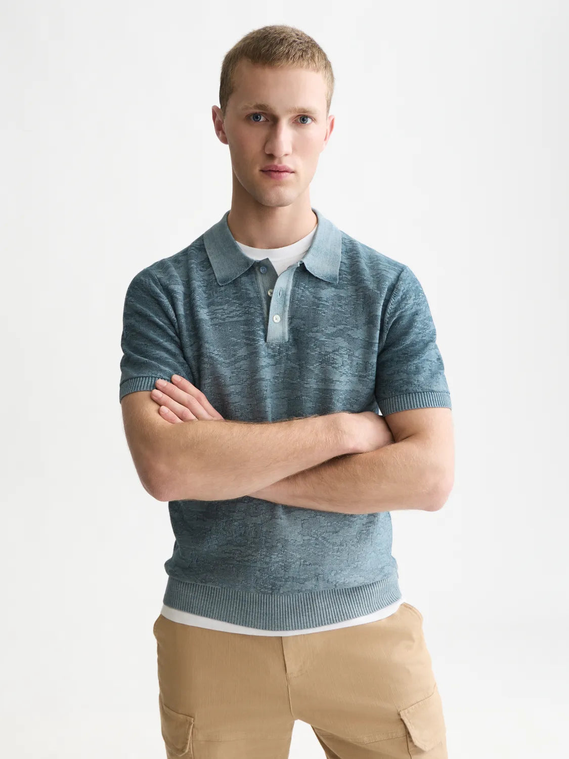 Structured Regular-Fit Polo