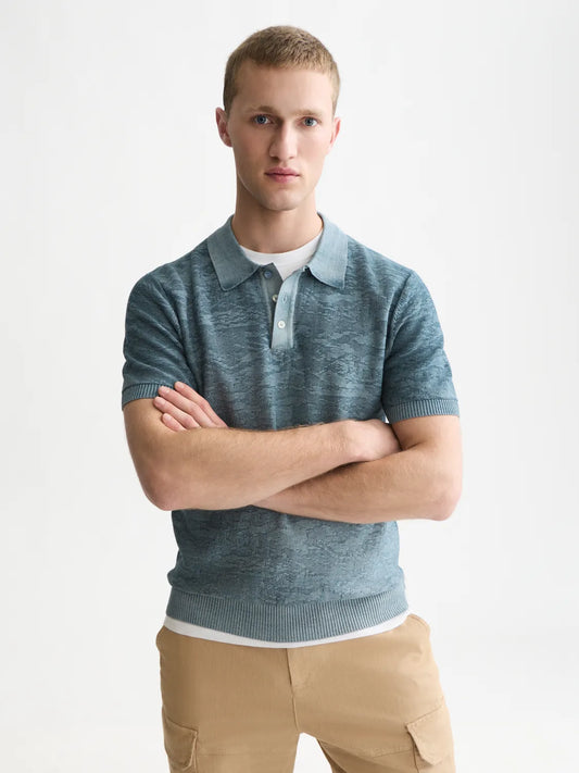Structured Regular-Fit Polo