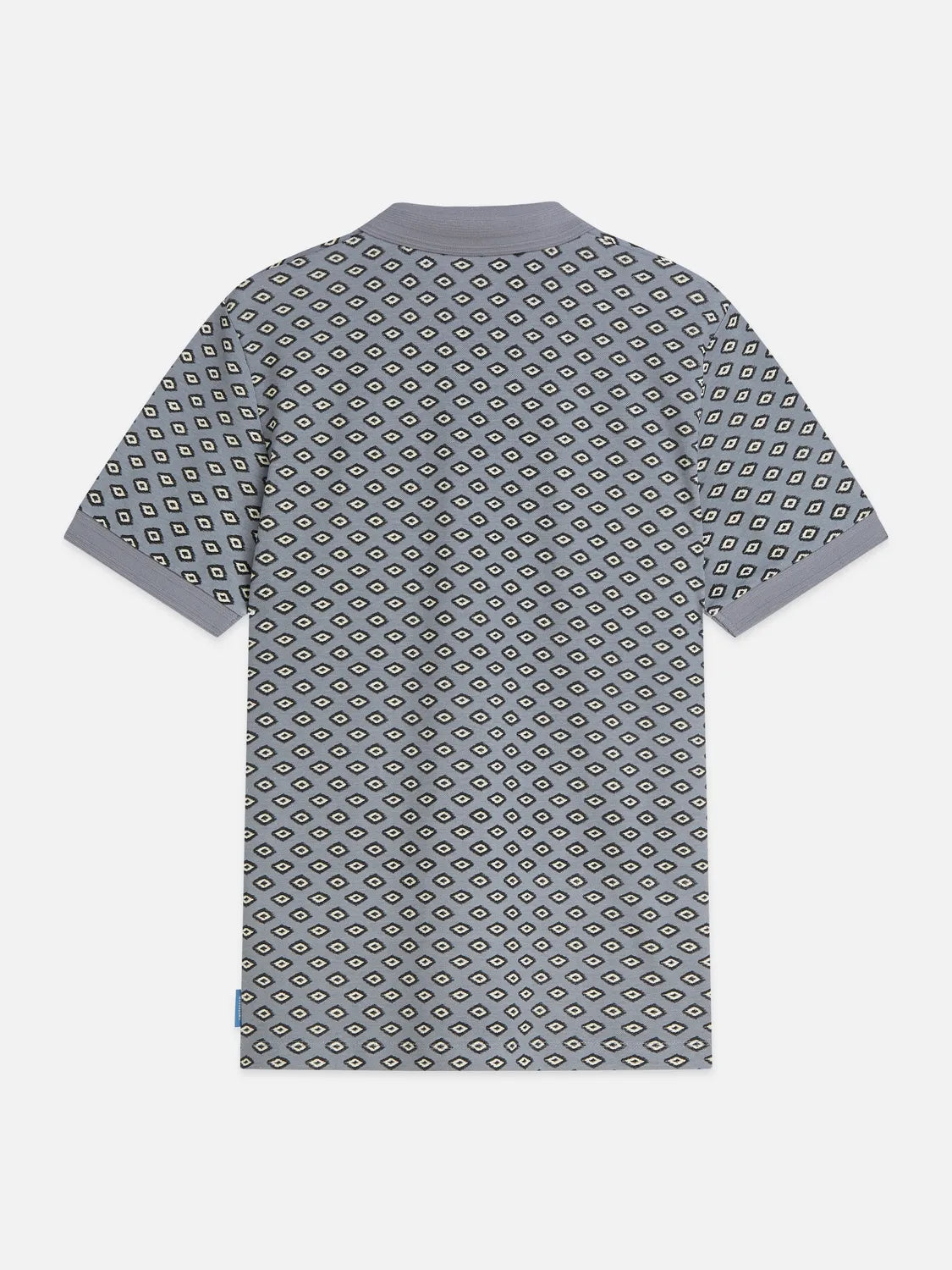 Micro-Printed Regular-Fit Polo