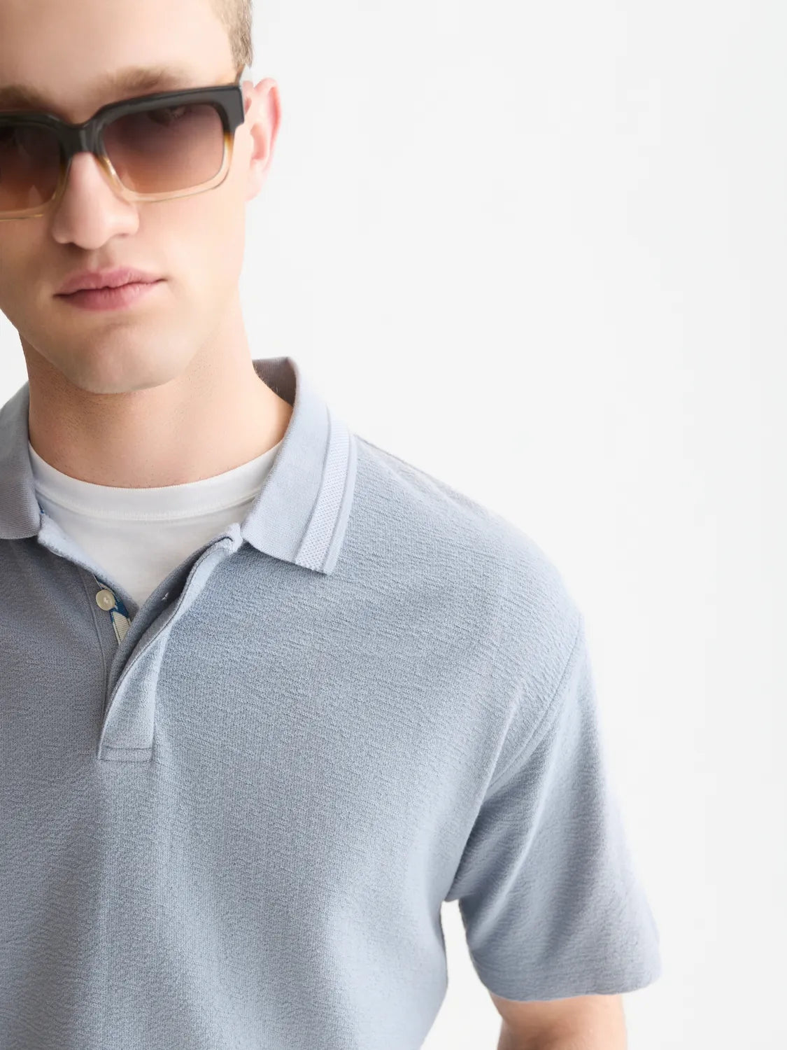 Structured Relaxed-Fit Polo