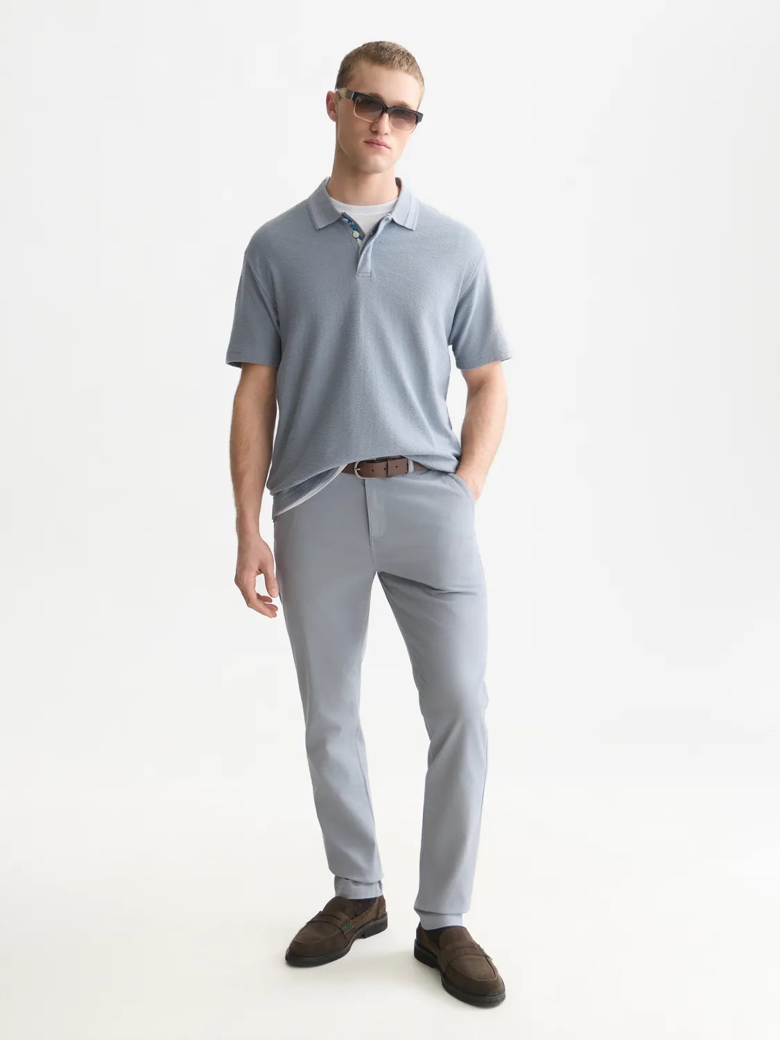 Structured Relaxed-Fit Polo