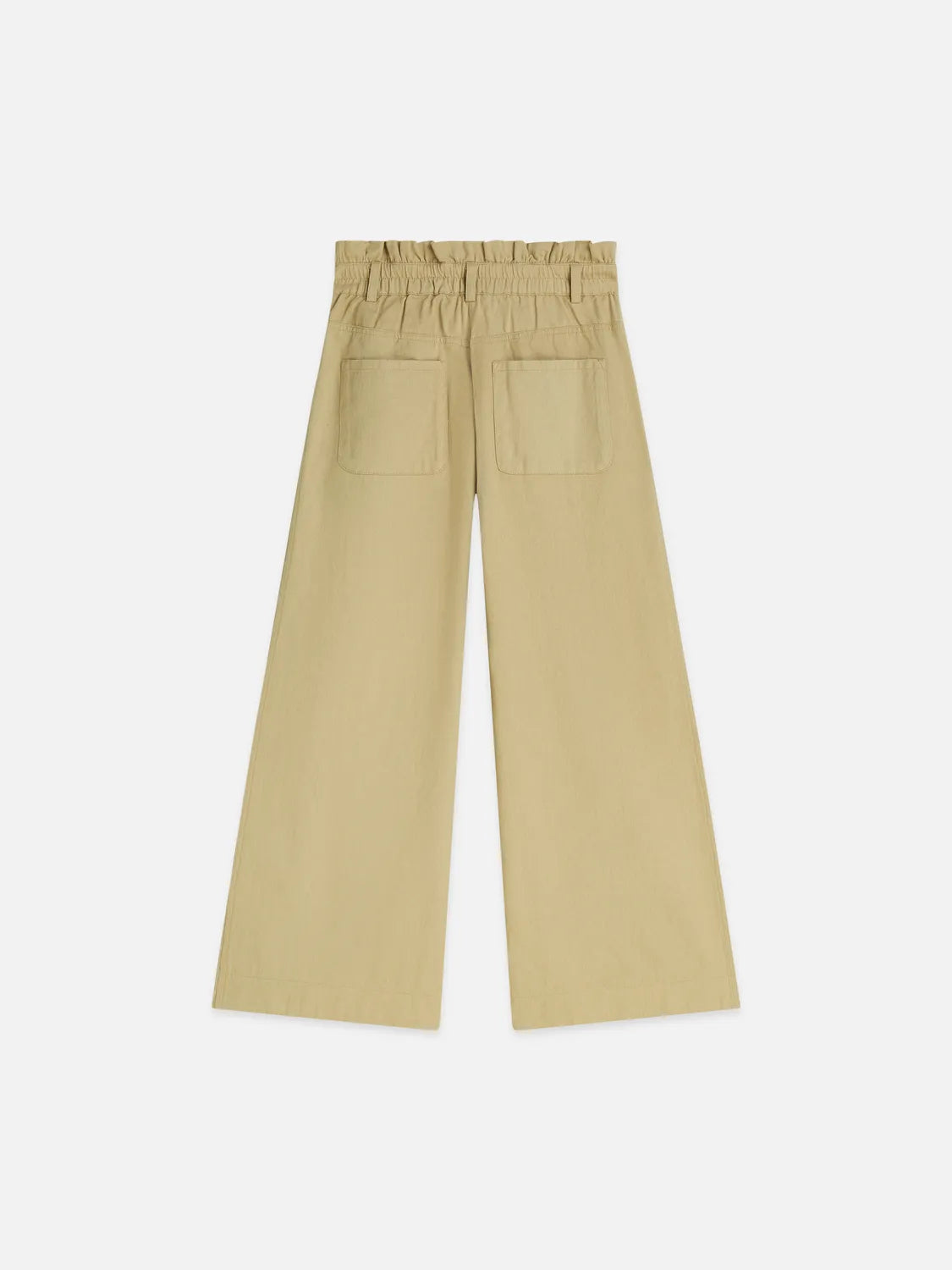Girls' Paper Bag High Rise Wide-Leg Pant