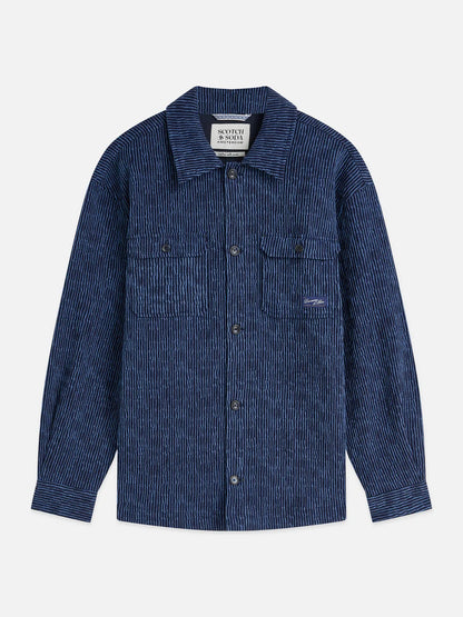 Jacquard Stripe Overshirt