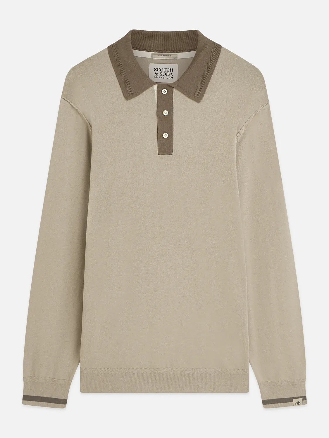 Ecovero Long Sleeved Polo