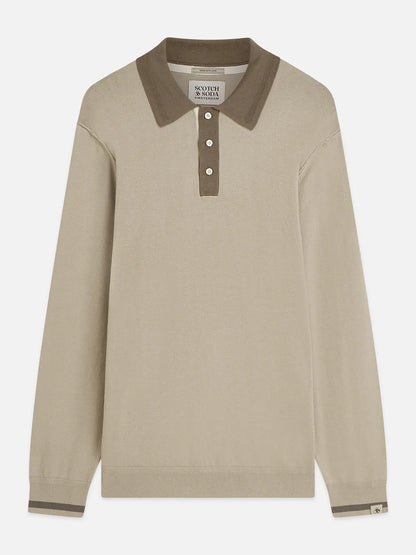 Ecovero Long Sleeved Polo