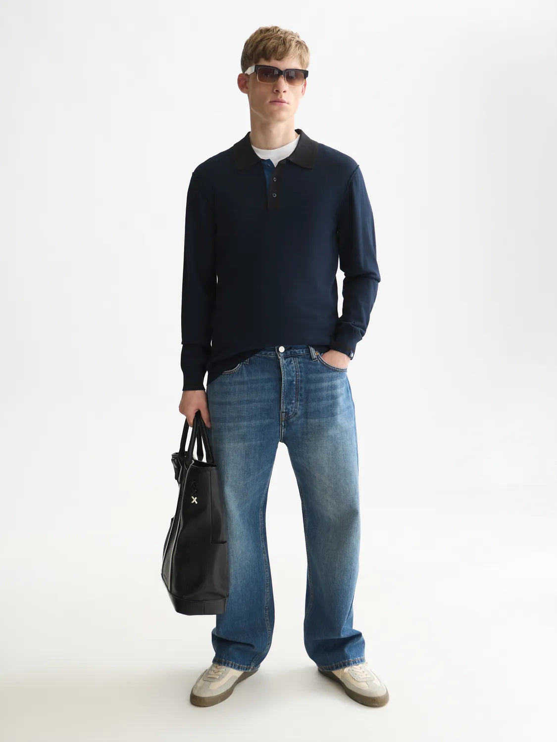 Ecovero Long Sleeved Polo