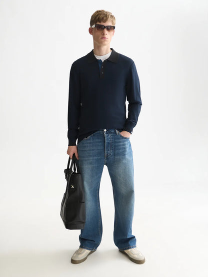 Ecovero Long Sleeved Polo