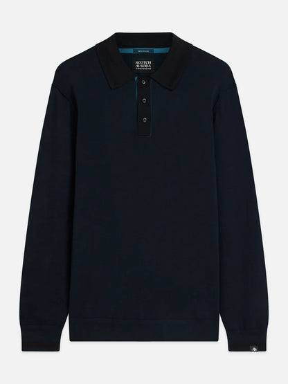 Ecovero Long Sleeved Polo
