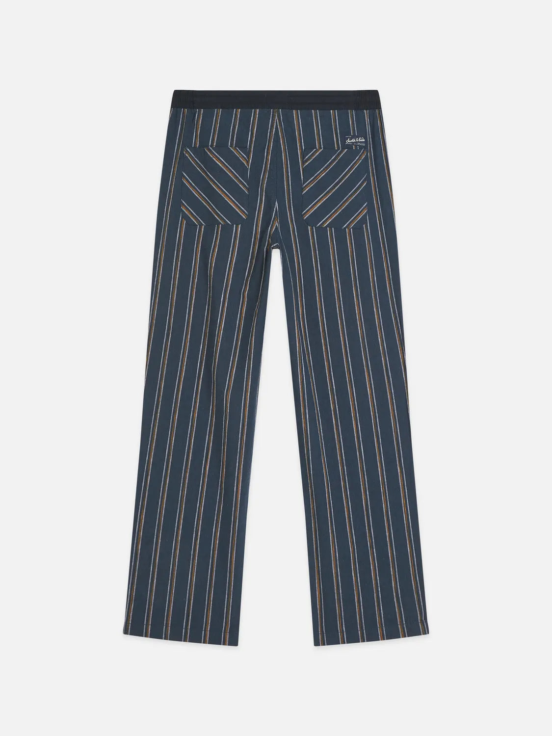 Otis Striped Linen Blend Straight-Fit Jogger