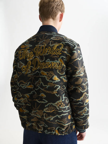 Festive Jacquard Blouson