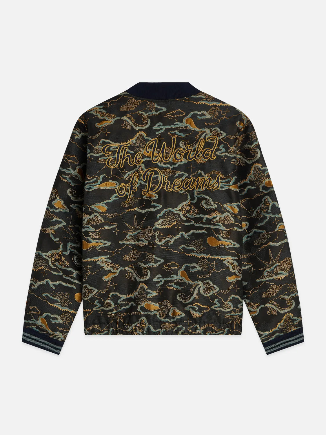 Festive Jacquard Blouson