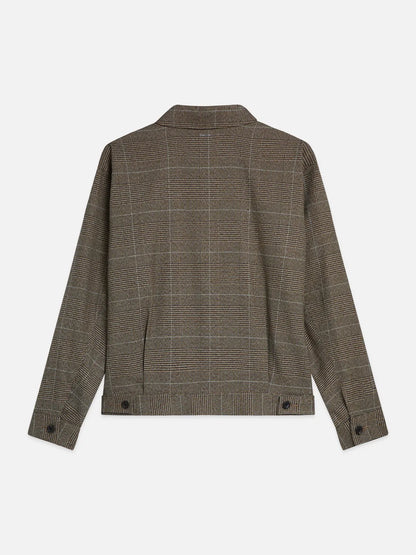 Tailored Checked Blouson
