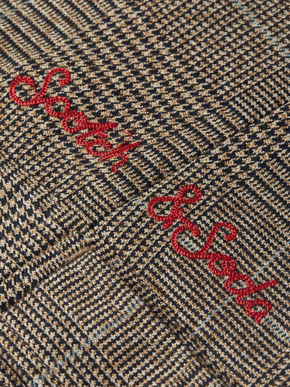 Tailored Checked Blouson
