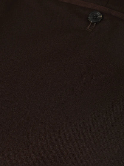 Pleated Wool-Blend Relaxed Straight-Fit Chino