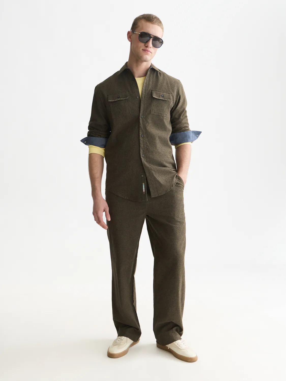 Otis Mélange Cotton-Blend Jogger