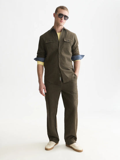 Otis Mélange Cotton-Blend Jogger
