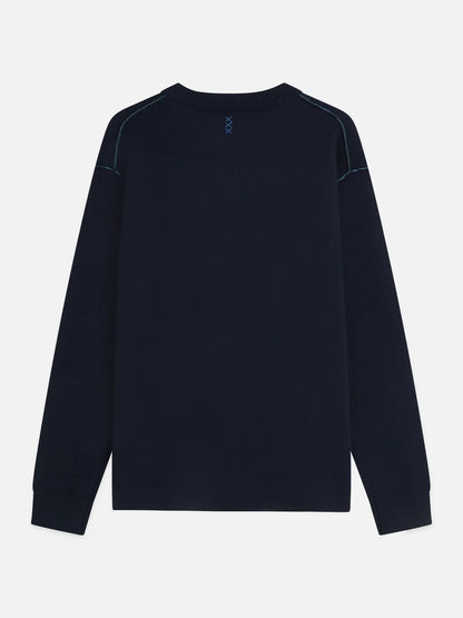 Double Face Merino-Blend Relaxed-Fit Pullover