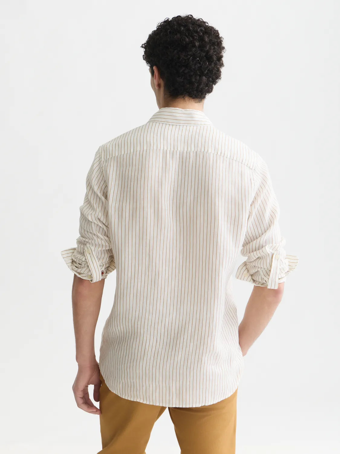 Striped Linen Regular-Fit Shirt