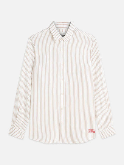 Striped Linen Regular-Fit Shirt