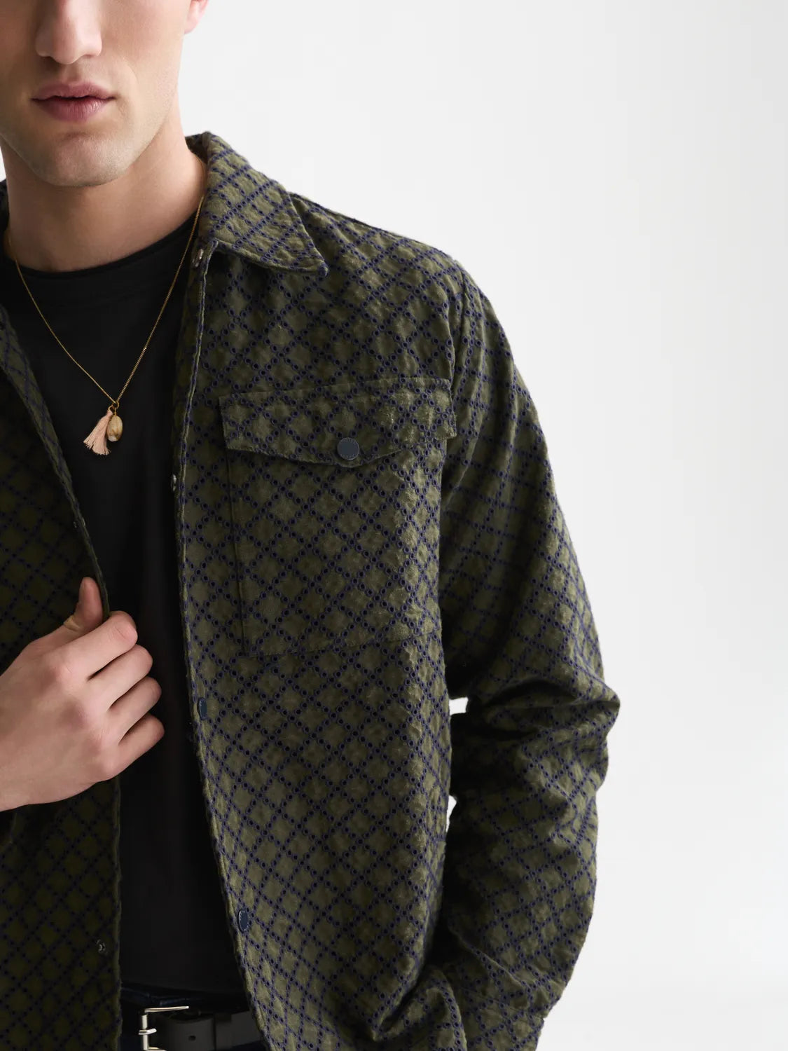 Broderie Anglaise Coach Jacket