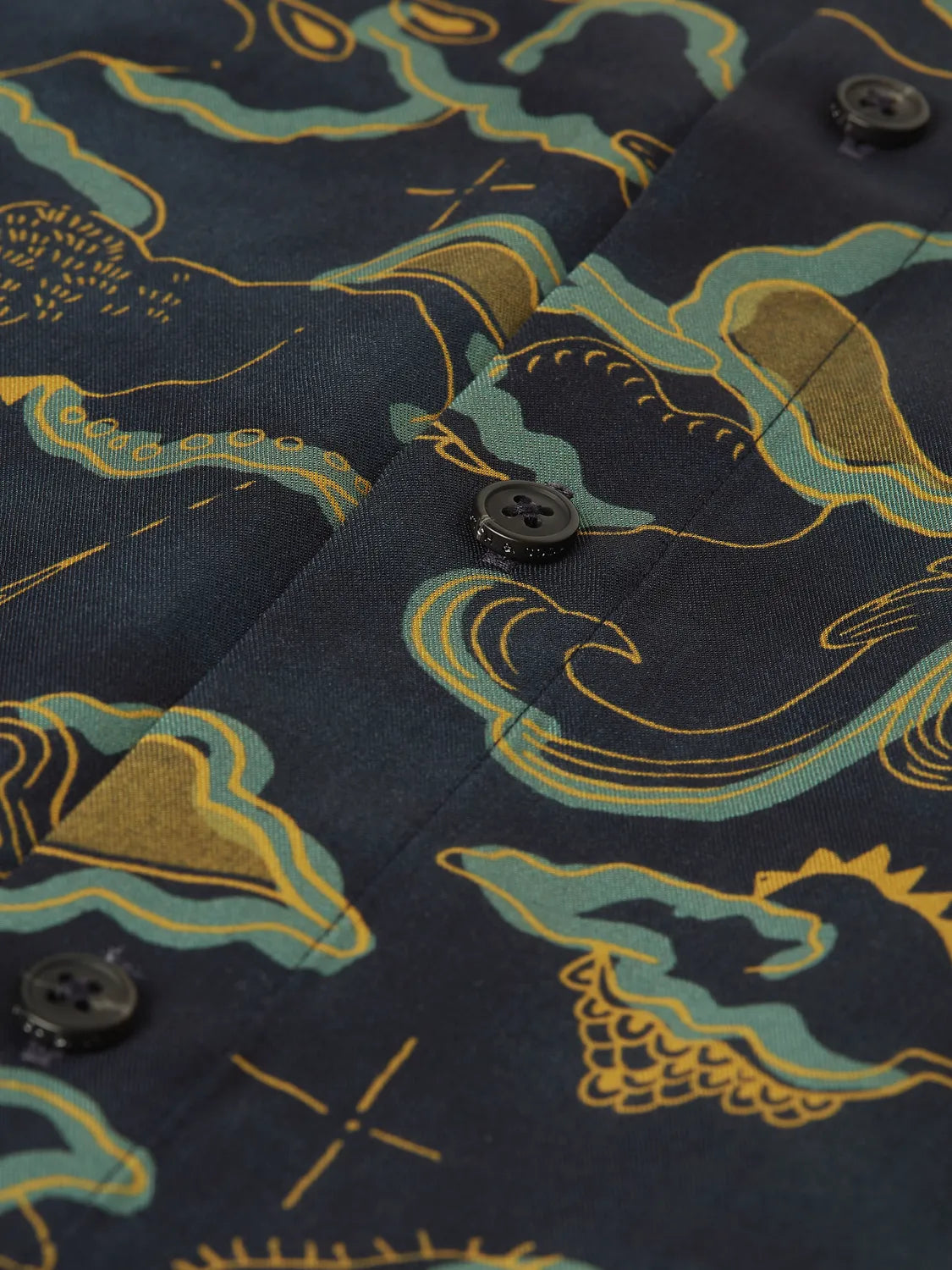 Printed Lyocell Relaxed-Fit Shirt
