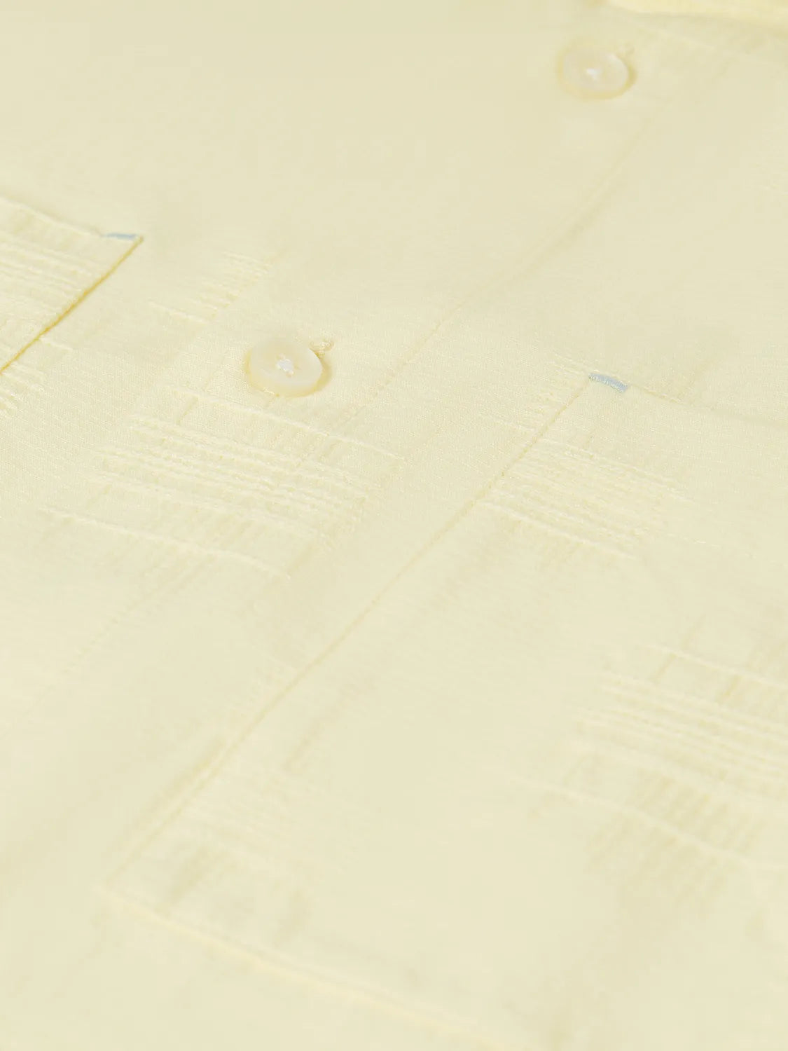 Jacquard Short Sleeved Relaxed-Fit Shirt