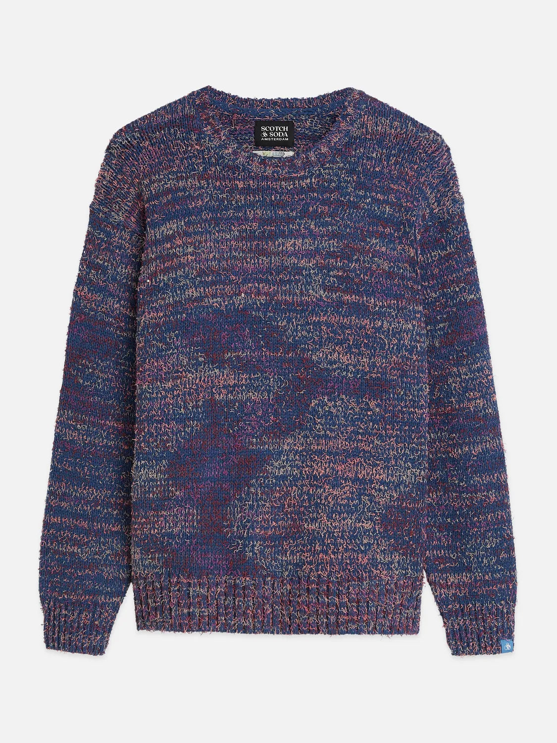 Hairy Multicolor Loose-Fit Pullover