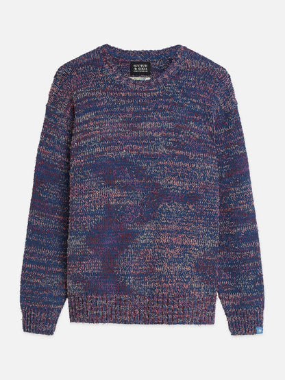 Hairy Multicolor Loose-Fit Pullover