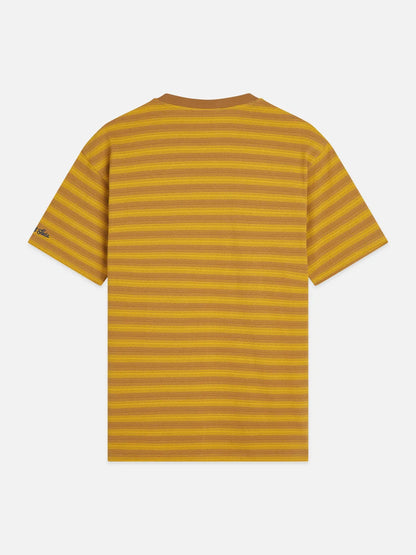 Jacquard Striped Relaxed-Fit T-Shirt