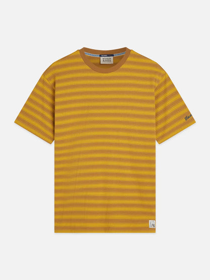 Jacquard Striped Relaxed-Fit T-Shirt