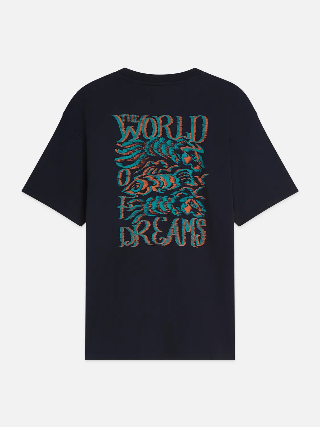 Front And Back Artwork Relaxed-Fit T-Shirt