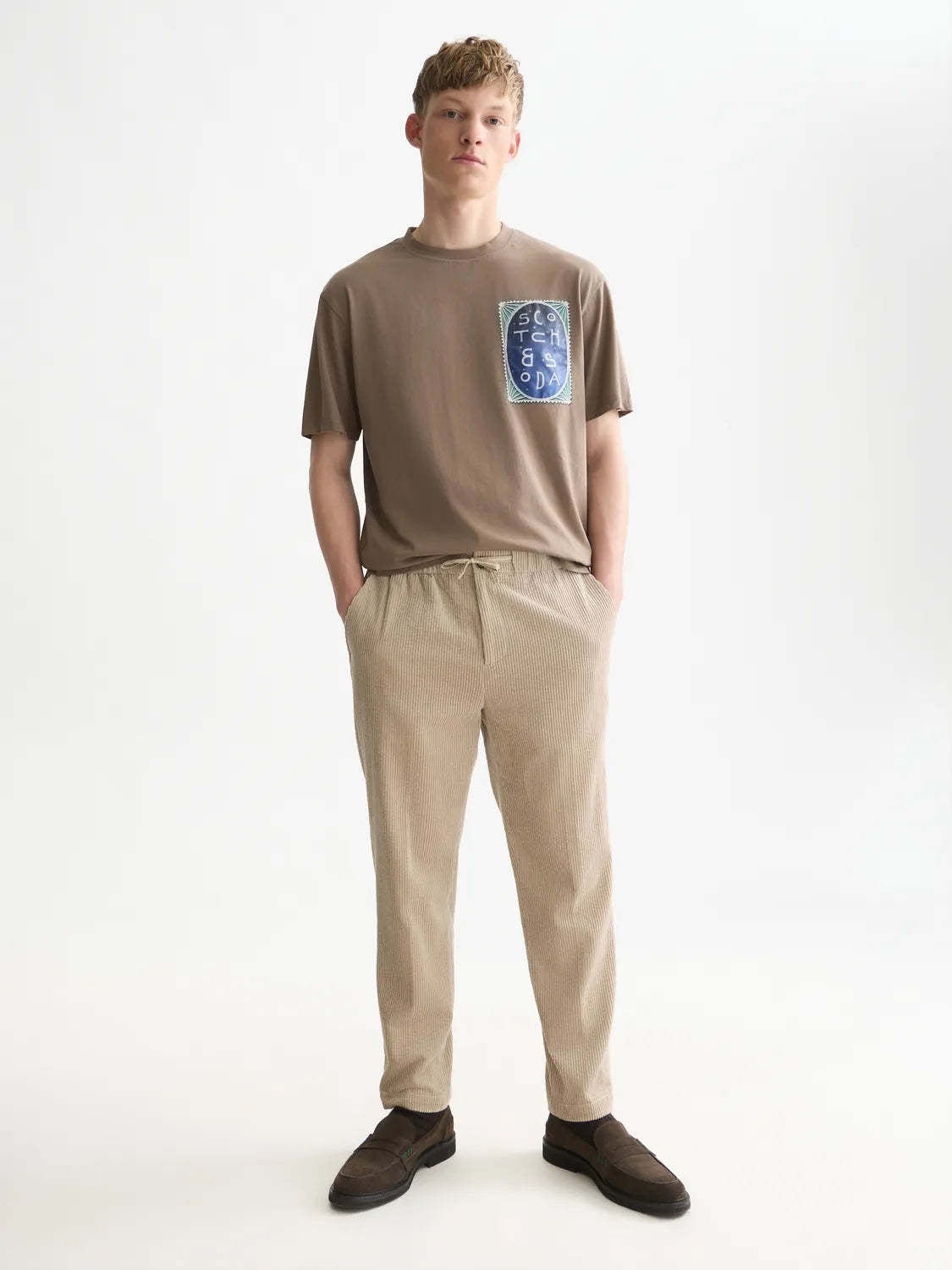 Chest Artwork Relaxed-Fit T-Shirt