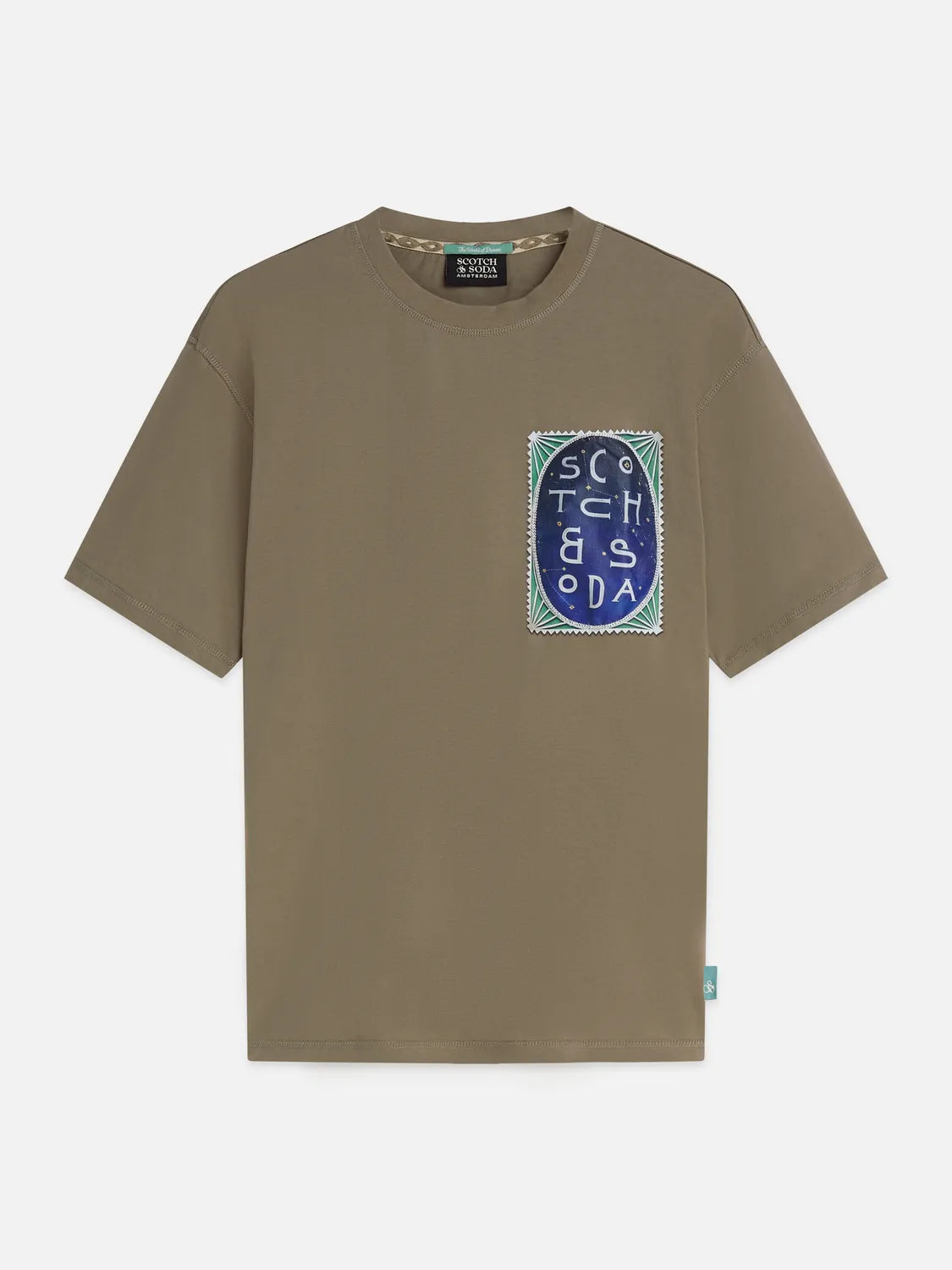 Chest Artwork Relaxed-Fit T-Shirt