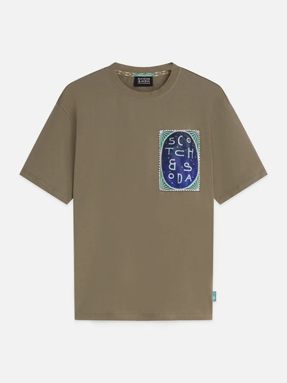 Chest Artwork Relaxed-Fit T-Shirt