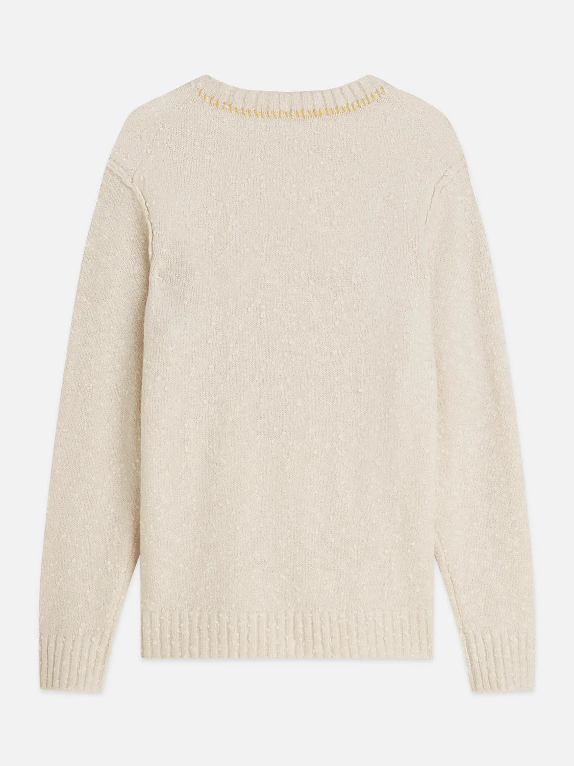 Bouclé Mélange Wool-Alpaca-Blend Regular-Fit Pullover