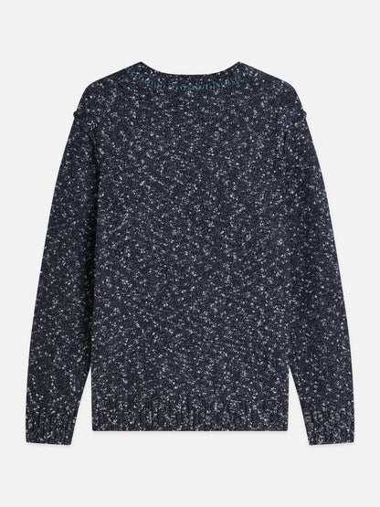 Bouclé Mélange Wool-Alpaca-Blend Regular-Fit Pullover