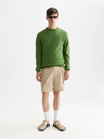 Essentials – Logo Badge Regular-Fit Sweatshirt