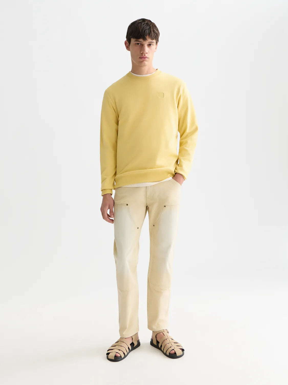 Essentials – Logo Badge Regular-Fit Sweatshirt