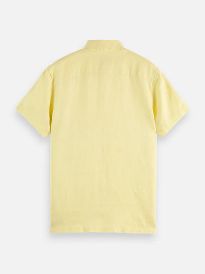 Essentials – Linen Regular-Fit Short Sleeve Shirt