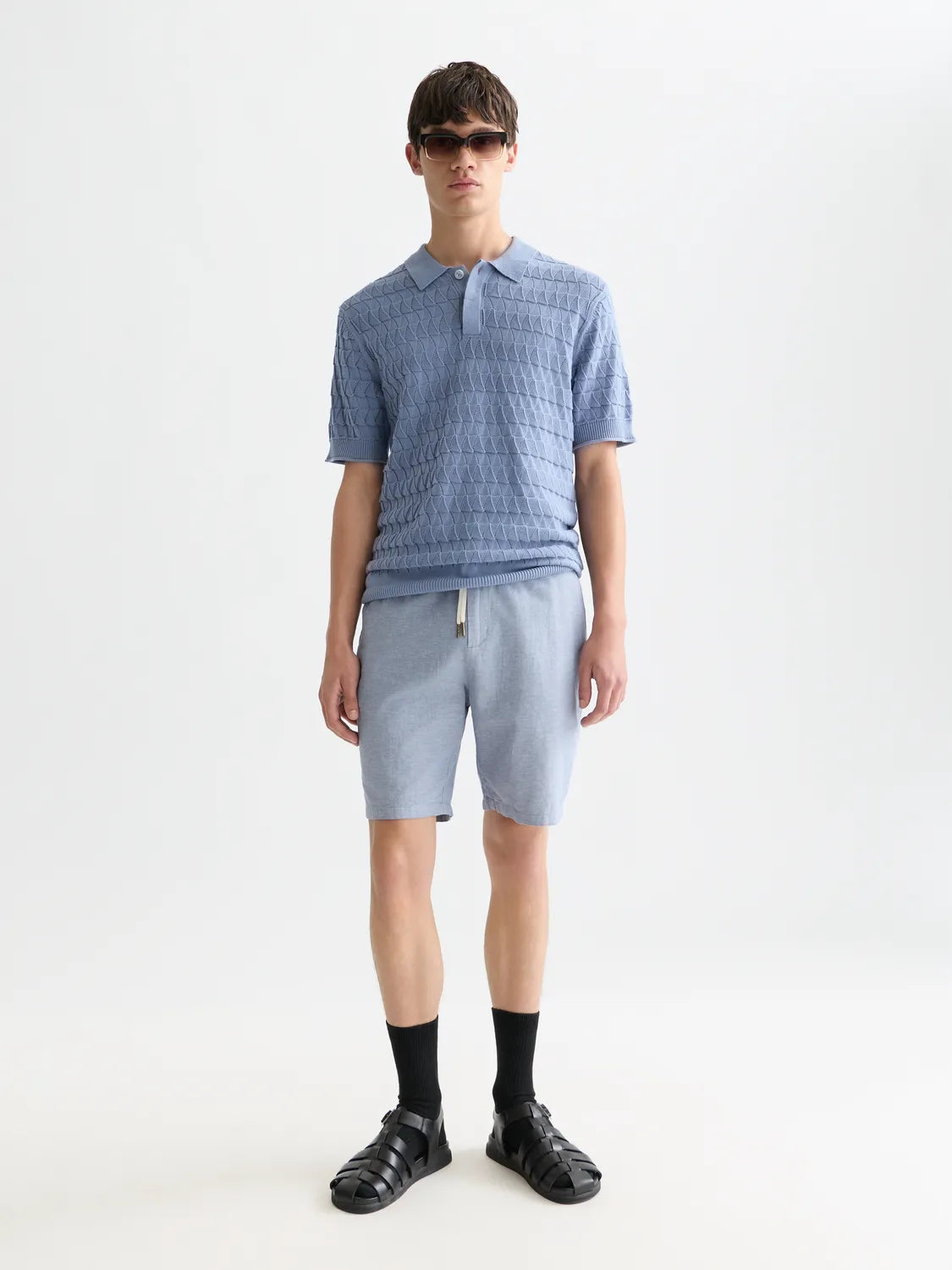 Essentials – Fave Cotton Linen Regular-Fit Chino Shorts