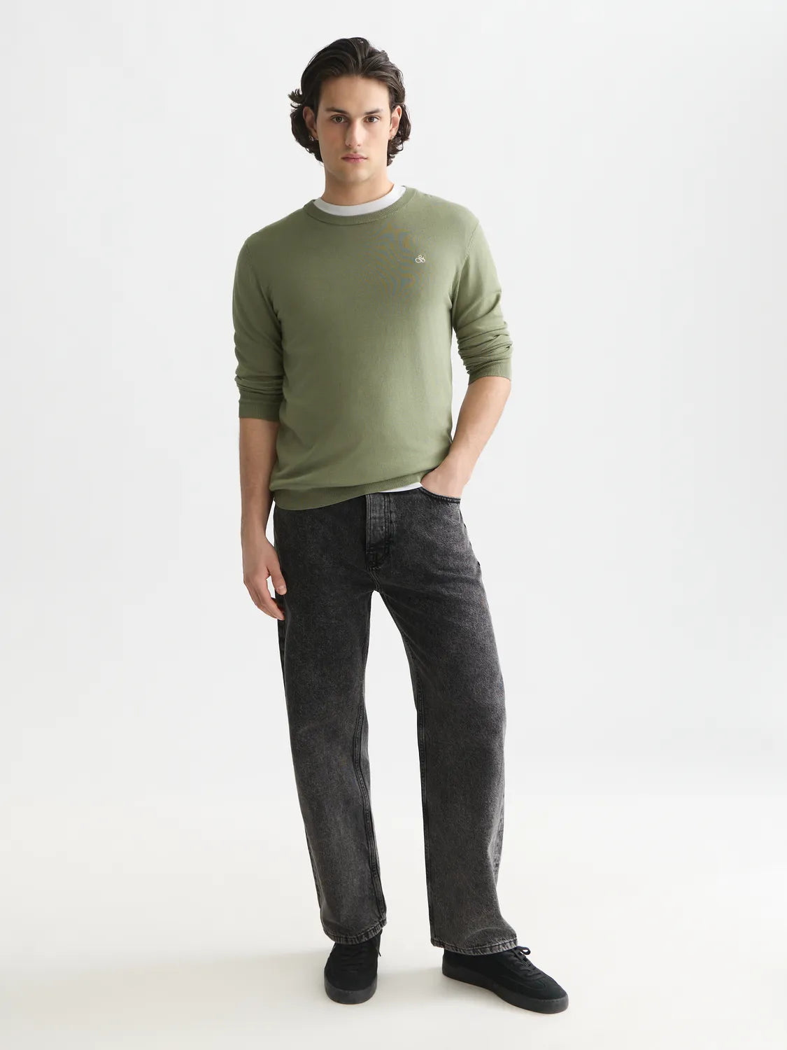 Essentials Ecovero Regular-Fit Pullover