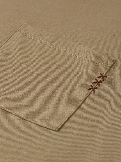 Essentials 3 Crosses Chest Pocket Loose-Fit T-Shirt