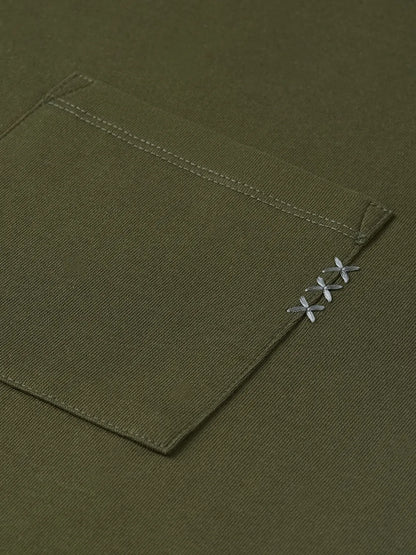 Essentials 3 Crosses Chest Pocket Loose-Fit T-Shirt